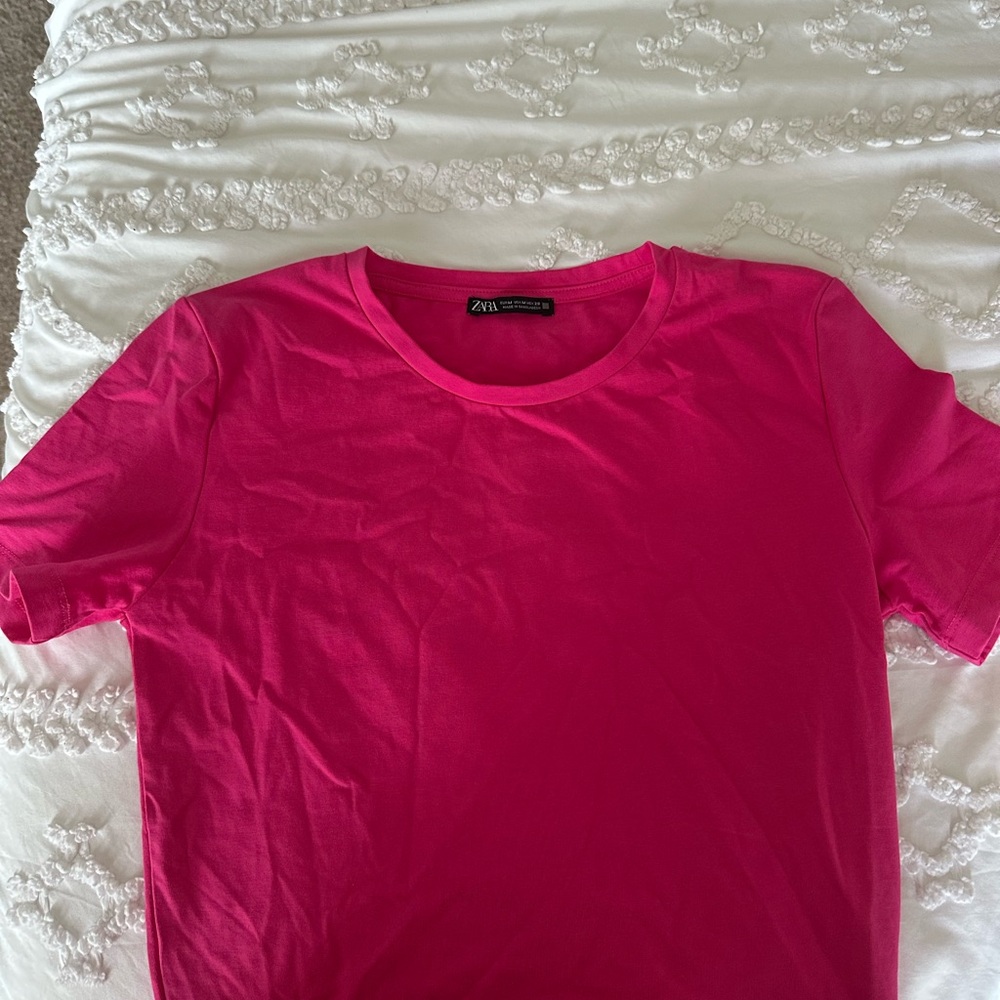 Zara Bright Pink Top